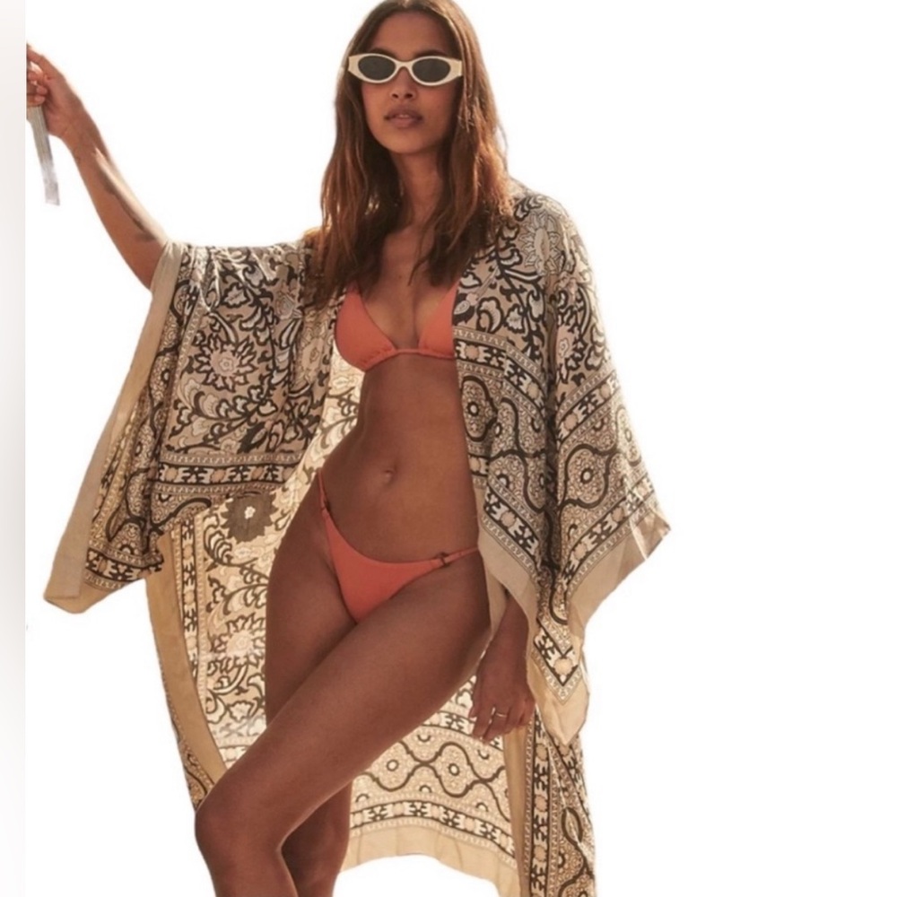 We the free magic dance kimono in mushroom *discontinued color*